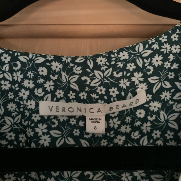 Veronica Beard Marla Tie Ruched Silk Minidress - Picture 3 of 5